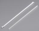 Jumbo wrapped Paper Straw, Clear  10" - 2,000 ct