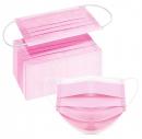 Face Masks (Pink) 100 Pcs/Box 3ply