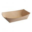 Grease-Proof Natural Kraft Food Tray - 250/Pack