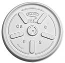 Foam Cup  Lid with Straw Slot  1,000ct/Case
