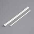 Slim White Wrapped Sip Straw 5 3/4" - 12,000/Case