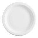 10" White Heavy Weight Paper Plate - 500/Case