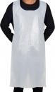 Disposable Heavy  White Poly Apron  600/Box